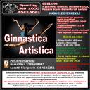 Anno 2025-2026 - Ginnastica Artistica - Inizio Attività Sportiva - lunedì 01 settembre 2025