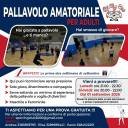 Attività Sportive 2026-2027 - Pallavolo amatoriale per adulti -  Inizio Attività Sportiva - dal 1 settembre 2026