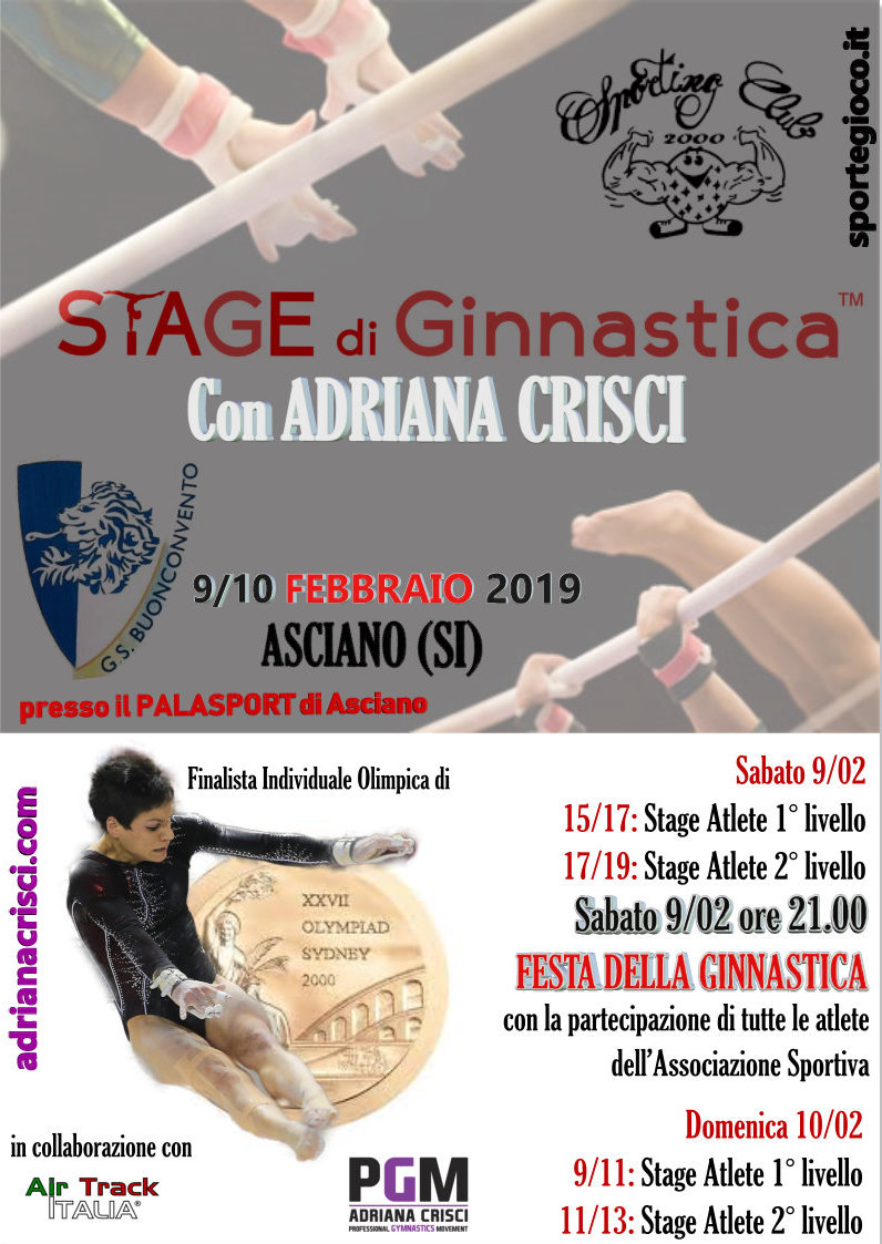 VOLANTINO StageGinnasticaArtisticaConAdrianaCrisci