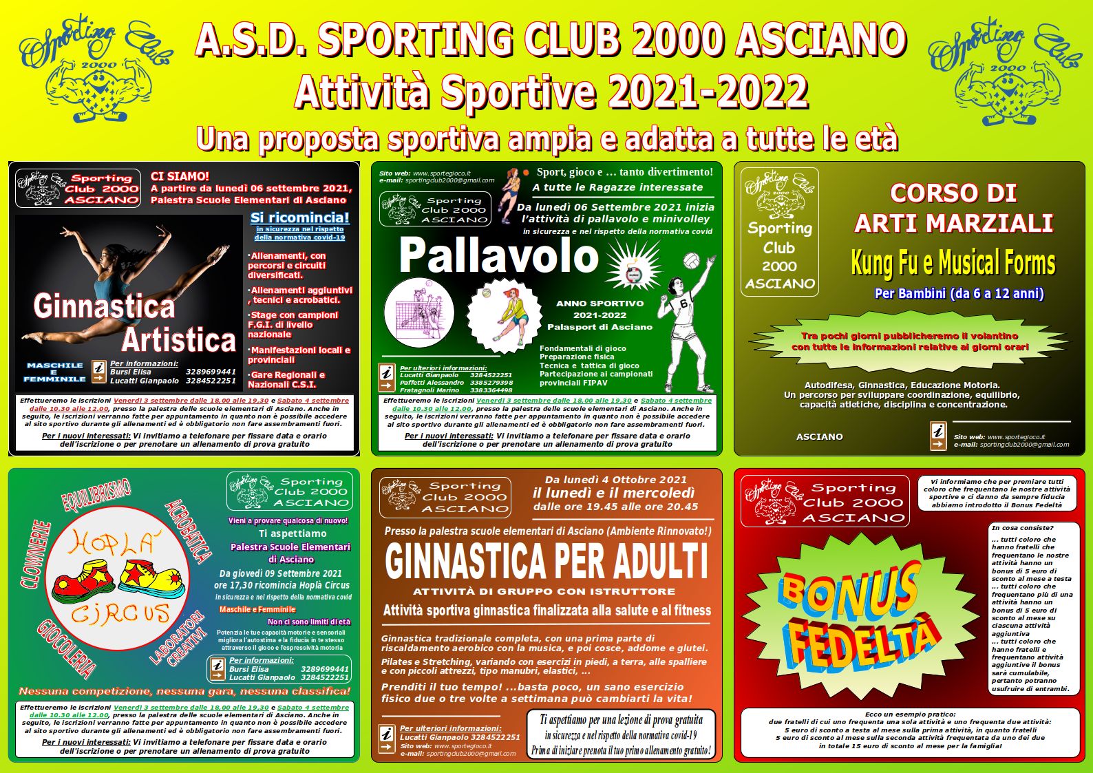SportingClub2000 TutteAttivita LocandinaEventoFacebook 1000x840px 17.59x25.40cm Settembre2019
