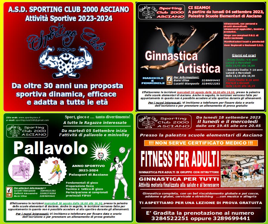SportingClub2000 AttivitaSportive 2023 2024