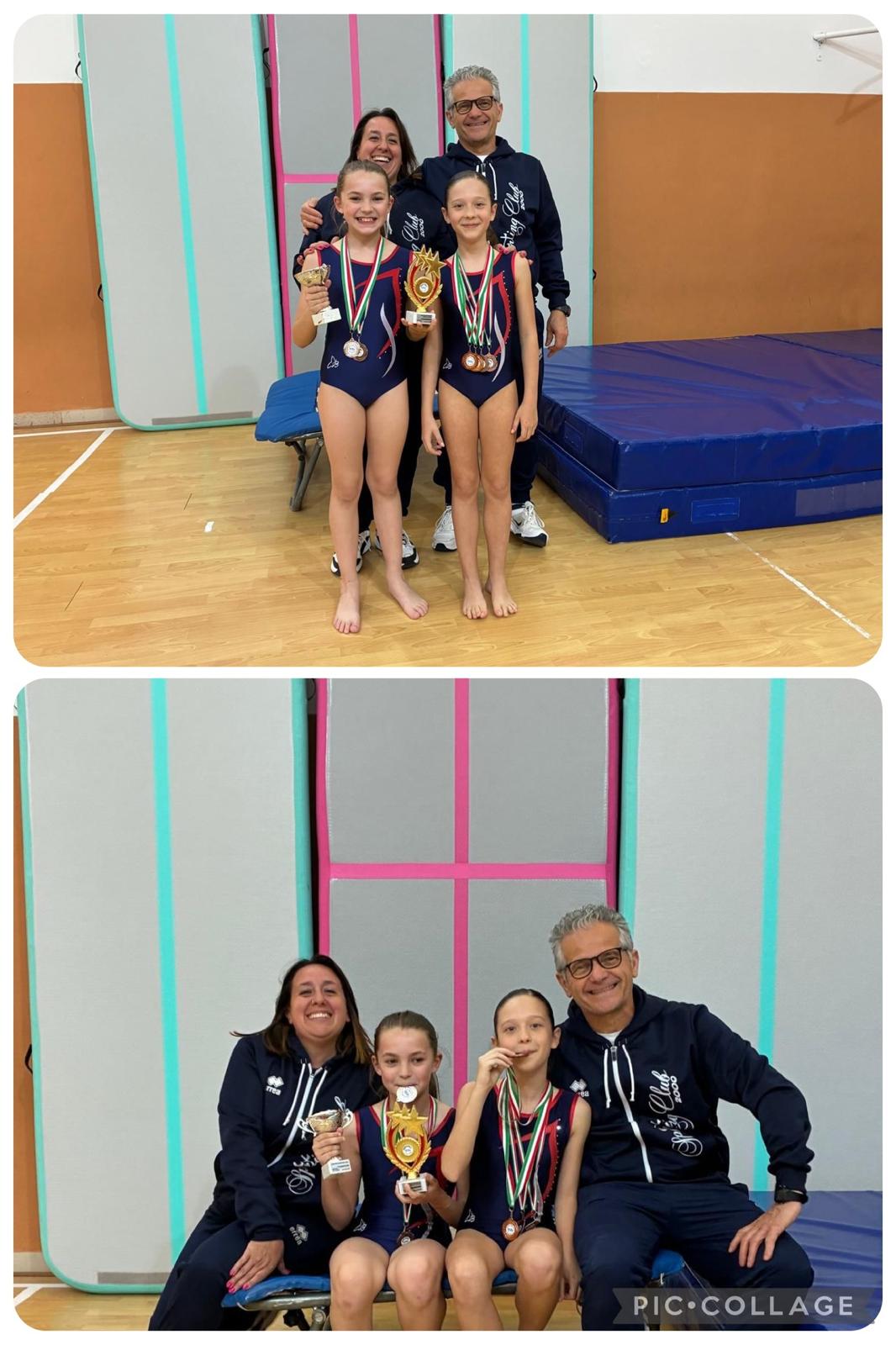 collage nazionali Ginnastica Artistica