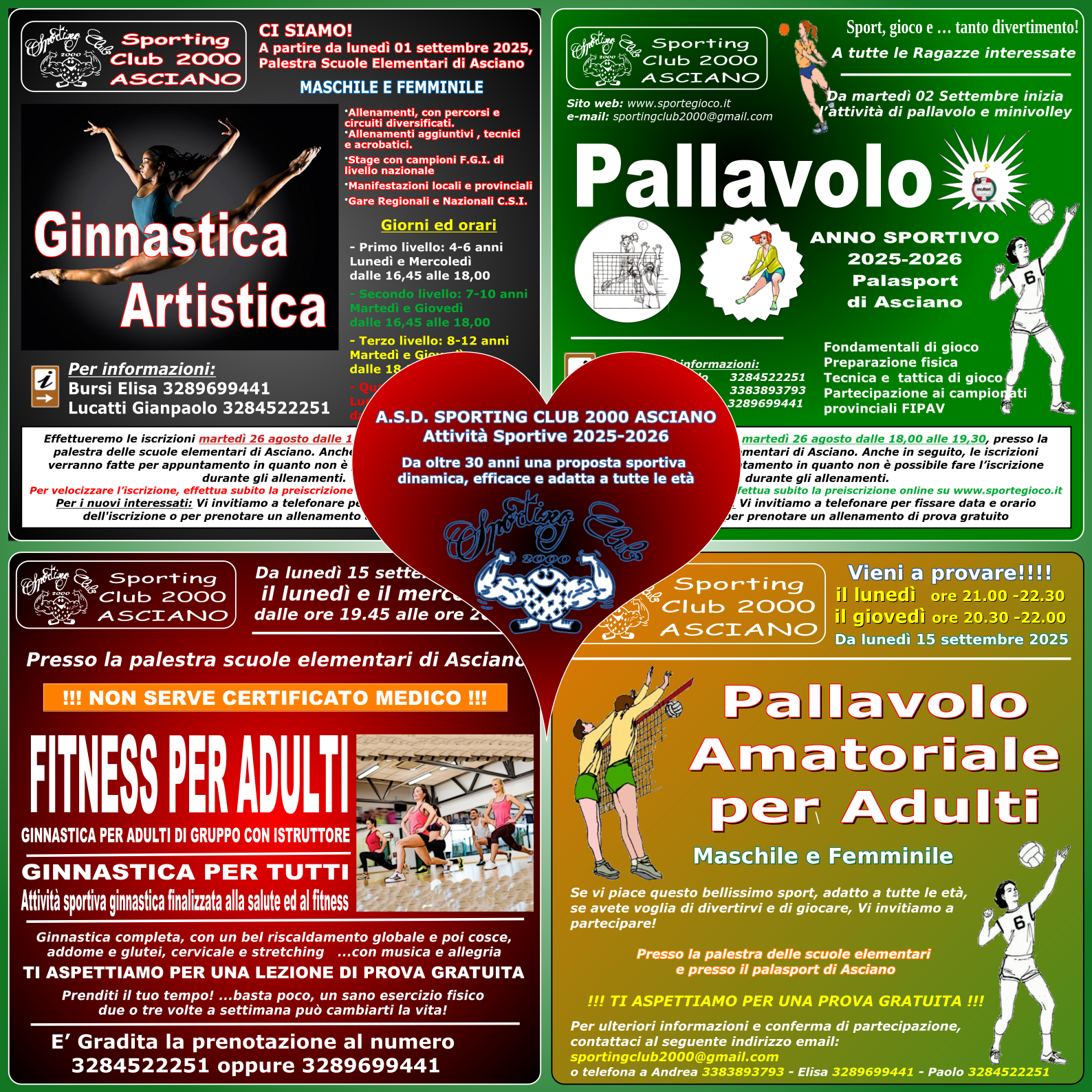 Sporting Club 2000 Tutte le Attività Sportive